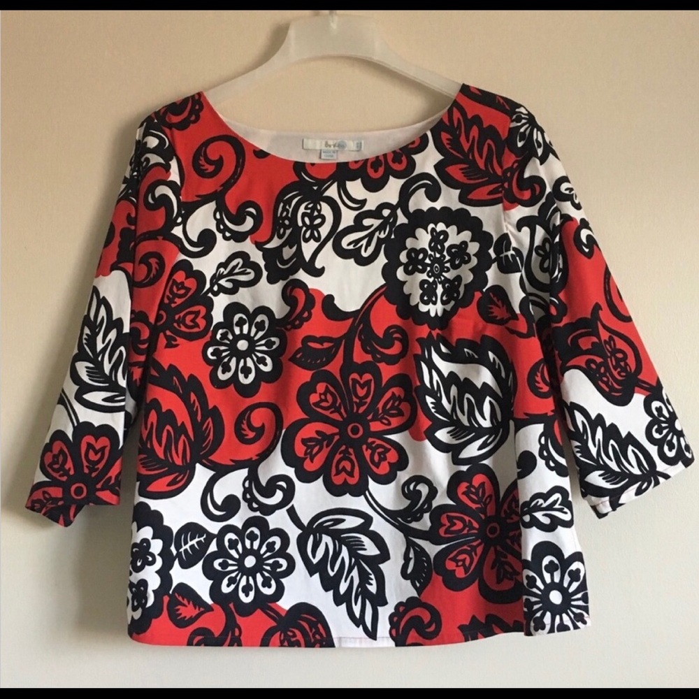 Boden Floral Top